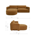 Emmy Sectional FURNITURE - sectional Moe's Furniture