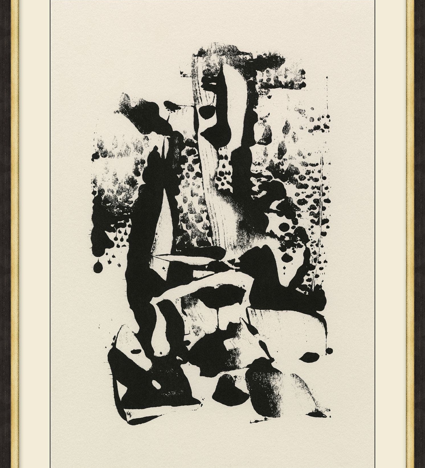 "Bold Gestures in Ink" Framed Art Print ARTWORK - framed art Wendover Art Group