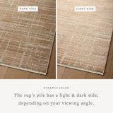 Loloi Wade Clay / Silver Square Rug RUGS - synthetic Loloi