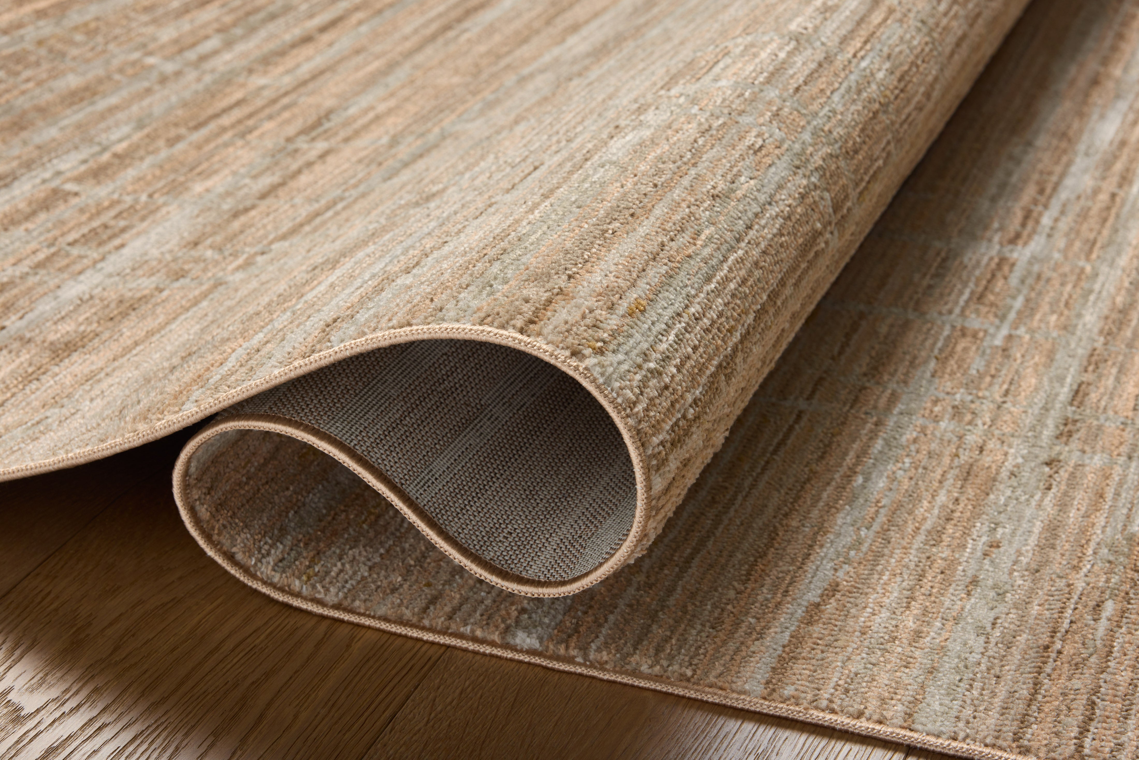 Loloi Wade Clay / Silver Square Rug RUGS - synthetic Loloi