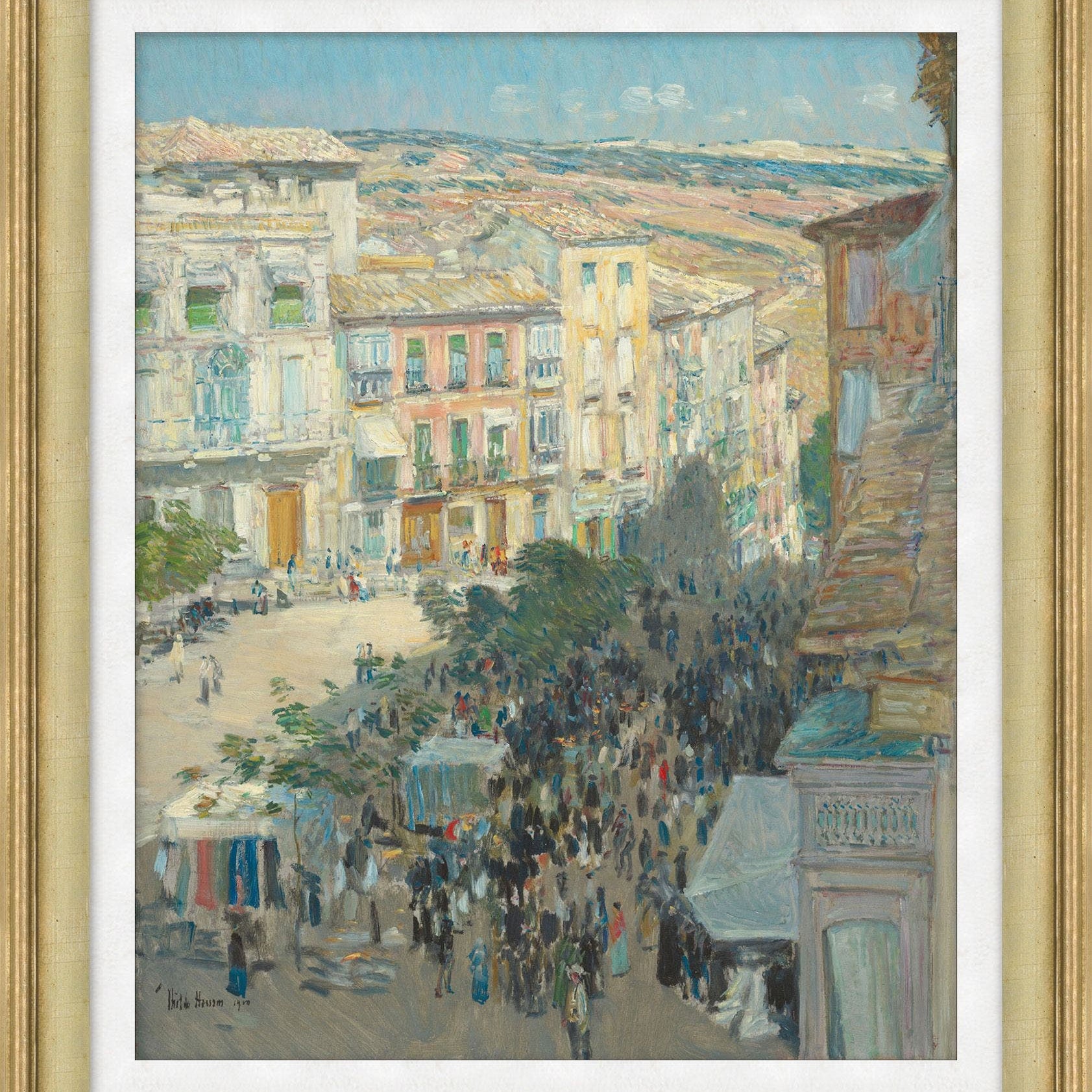 "Sun on Limestone" Framed Art Print ARTWORK - framed art Wendover Art Group