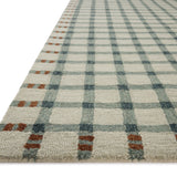 Magnolia Home by Joanna Gaines x Loloi Waylon Spa / Brick Rug RUGS - wool Loloi