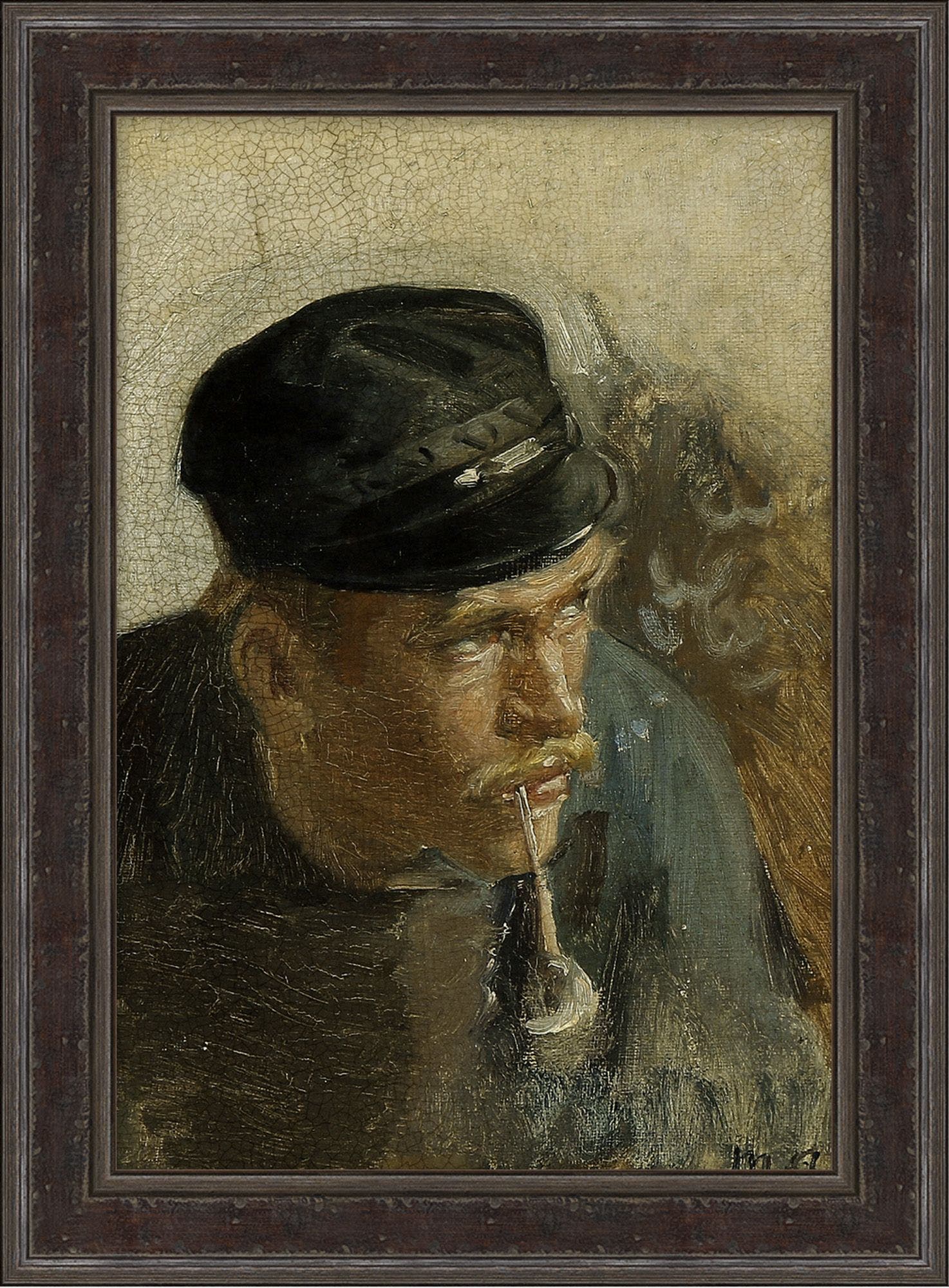 IN STORE - "The Eyes of a Fisherman" Framed Art Print ARTWORK - in store Wendover Art Group