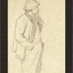 IN STORE - "Pondering Captain" Framed Art Print ARTWORK - in store Wendover Art Group