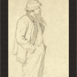 IN STORE - "Pondering Captain" Framed Art Print ARTWORK - in store Wendover Art Group