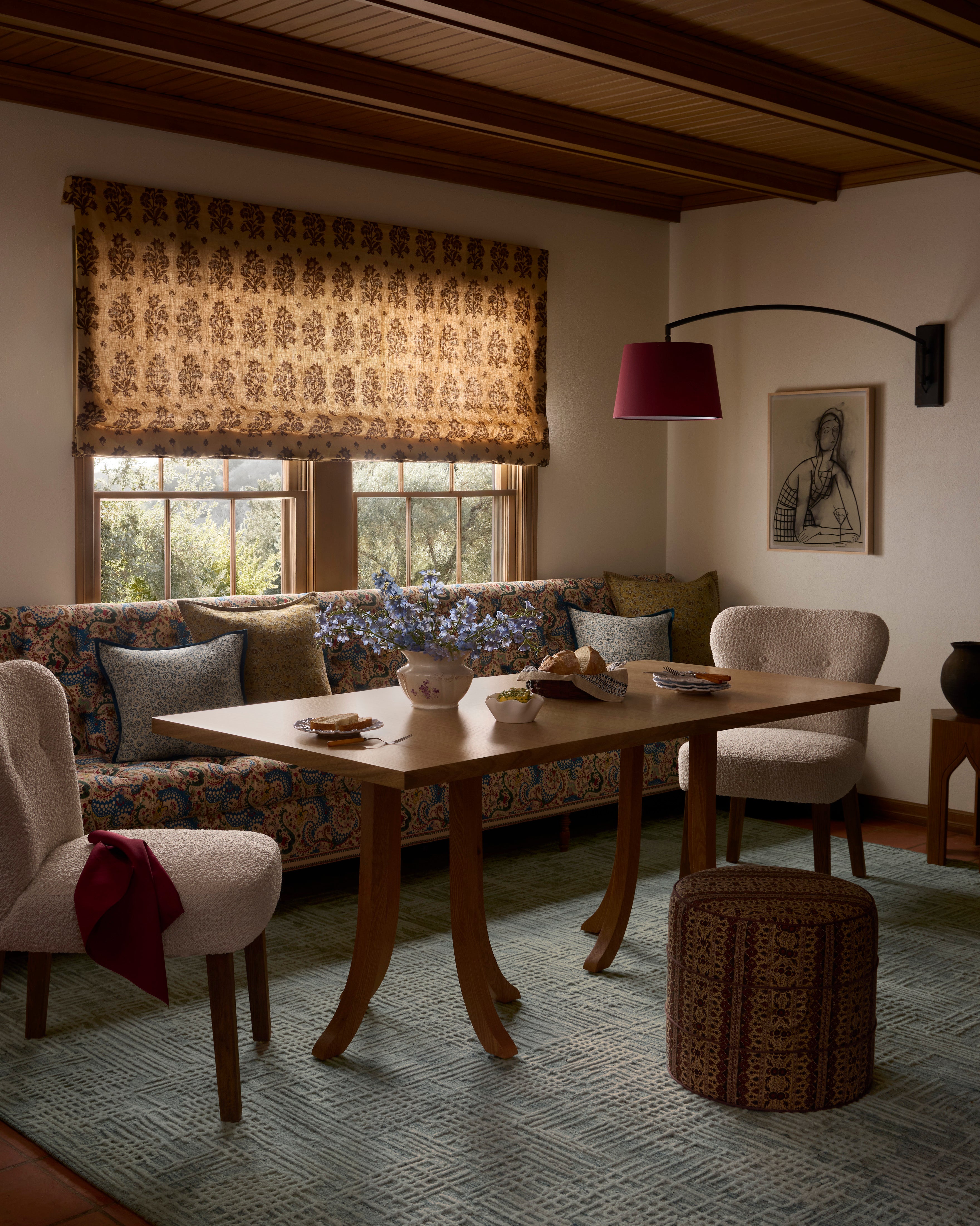 Loloi Woodriff Blue / Bone Rug RUGS - wool Loloi