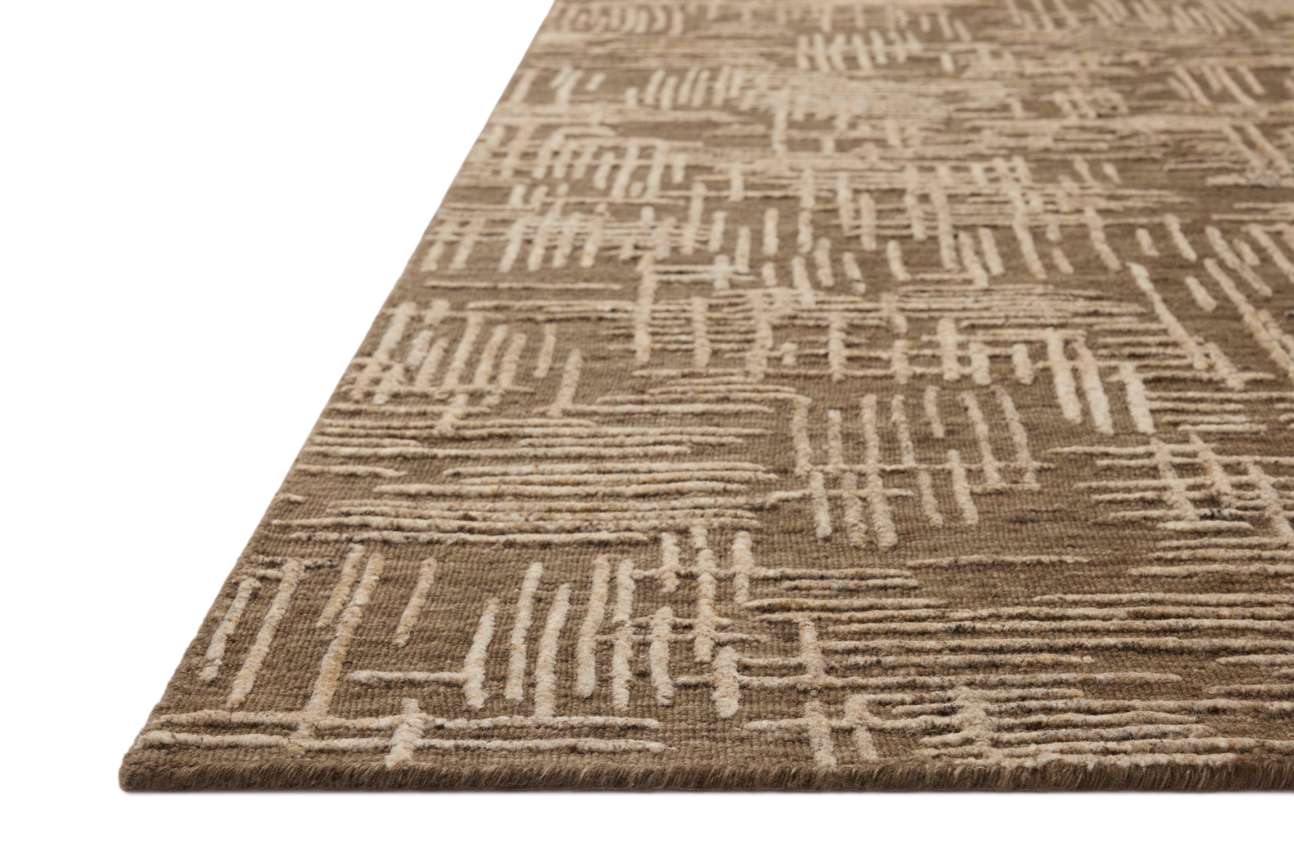 Loloi Woodriff Tobacco / Natural Rug RUGS - wool Loloi