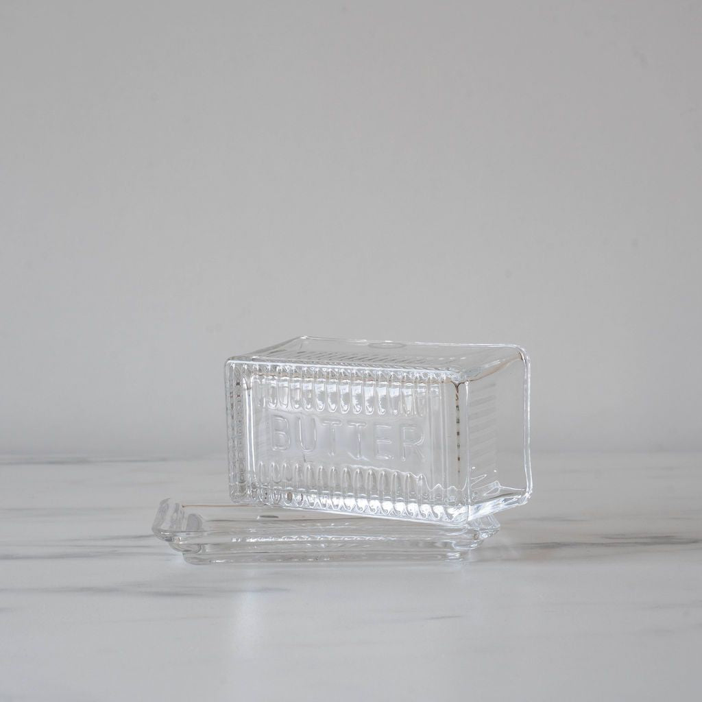 Glass Covered Butter Dish - Rug & Weave