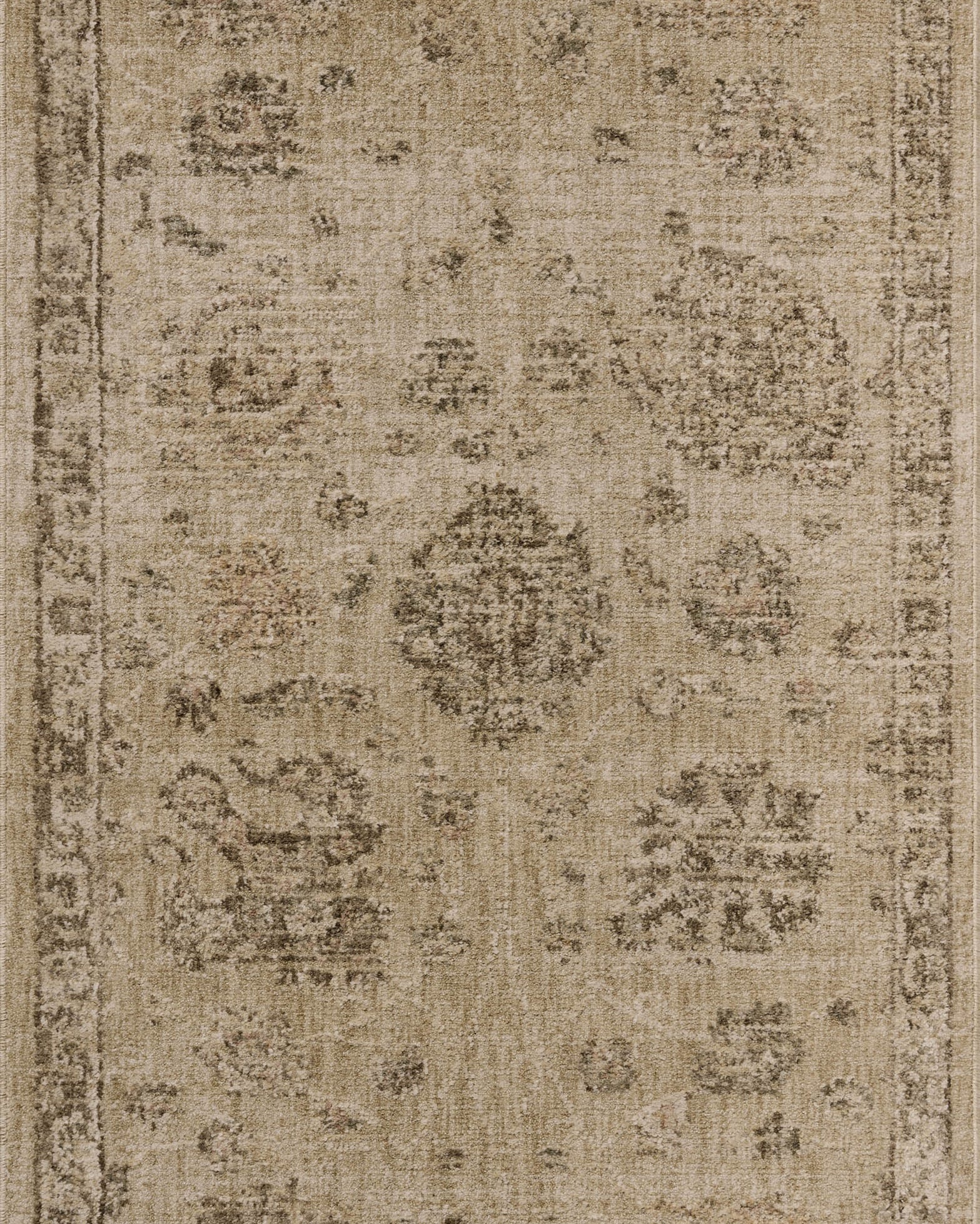 Loloi Willa Wheat / Multi Rug RUGS - synthetic Loloi