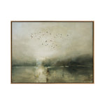 "Evening Flight" Framed Canvas ARTWORK - framed art Northwood Collection