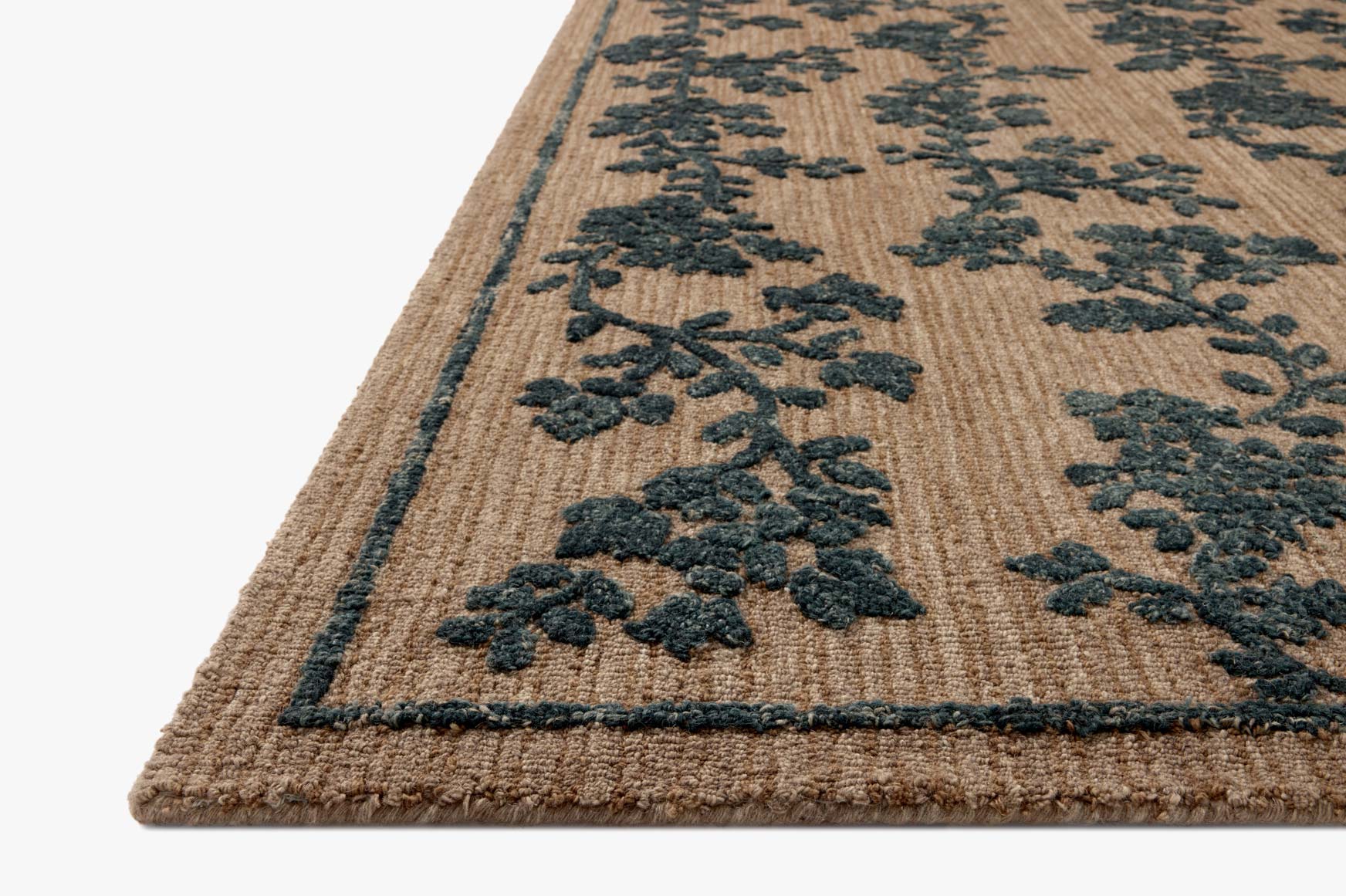 Magnolia Home x Loloi Winslet Latte / Navy Rug - Rug & Weave