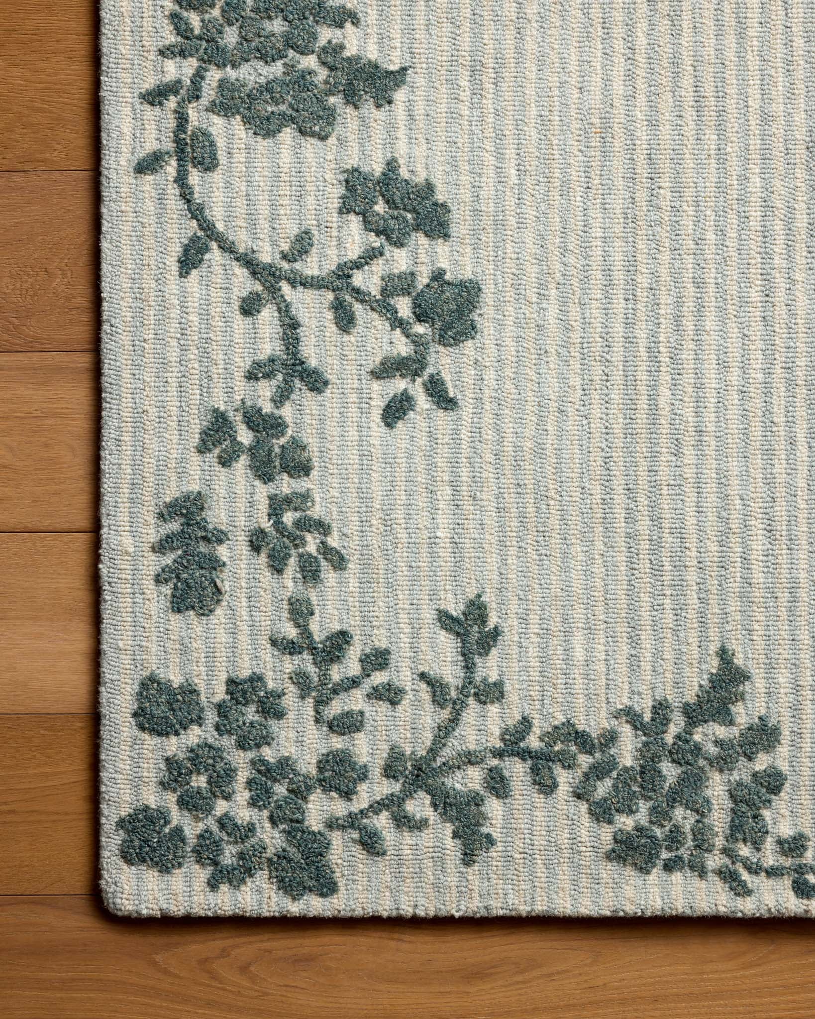 Magnolia Home x Loloi Winslet Denim / Ivory Rug - Rug & Weave