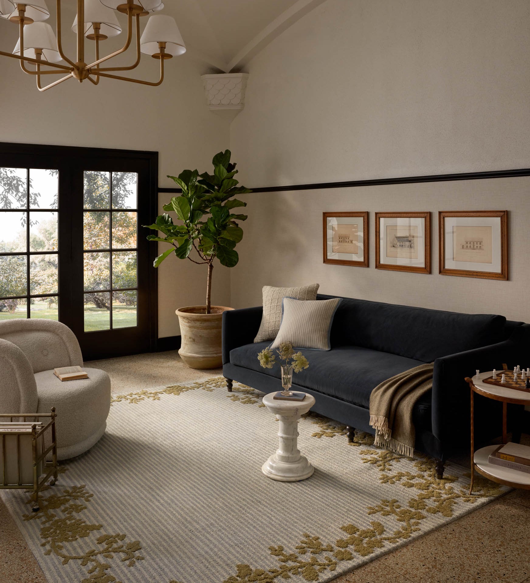 Magnolia Home x Loloi Winslet Sky / Wheat Rug - Rug & Weave