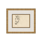 Equine Lines 4 ARTWORK - framed art Wendover Art Group