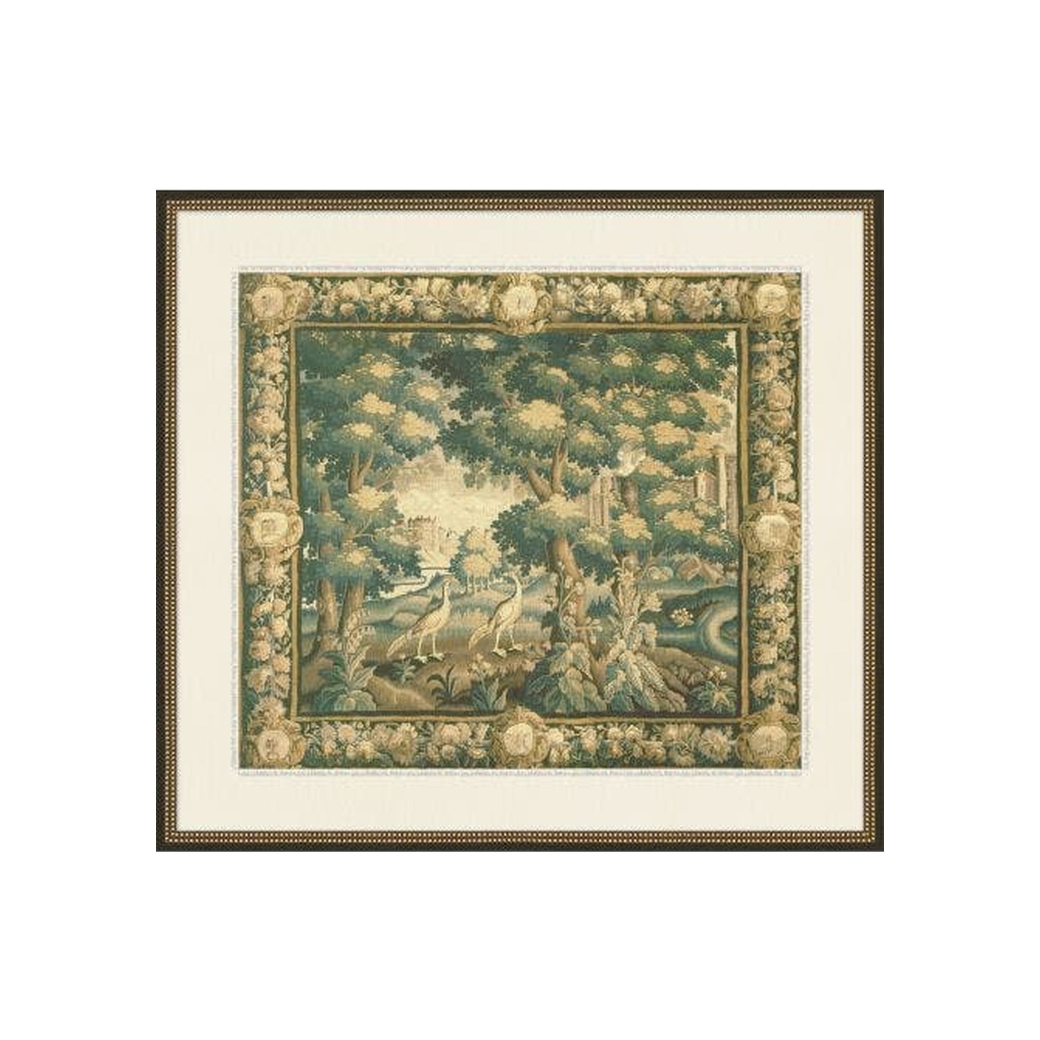 The Threaded Garden ARTWORK - framed art Wendover Art Group