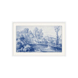 View in Blue 4 ARTWORK - framed art Wendover Art Group