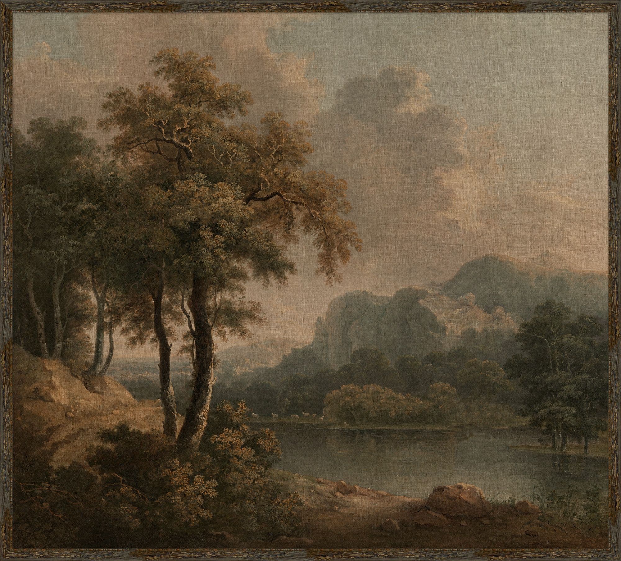 "Wooded Lands" Framed Art Print ARTWORK - framed art Wendover Art Group