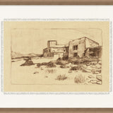 "Wild West Compound" Framed Art Print ARTWORK - framed art Wendover Art Group