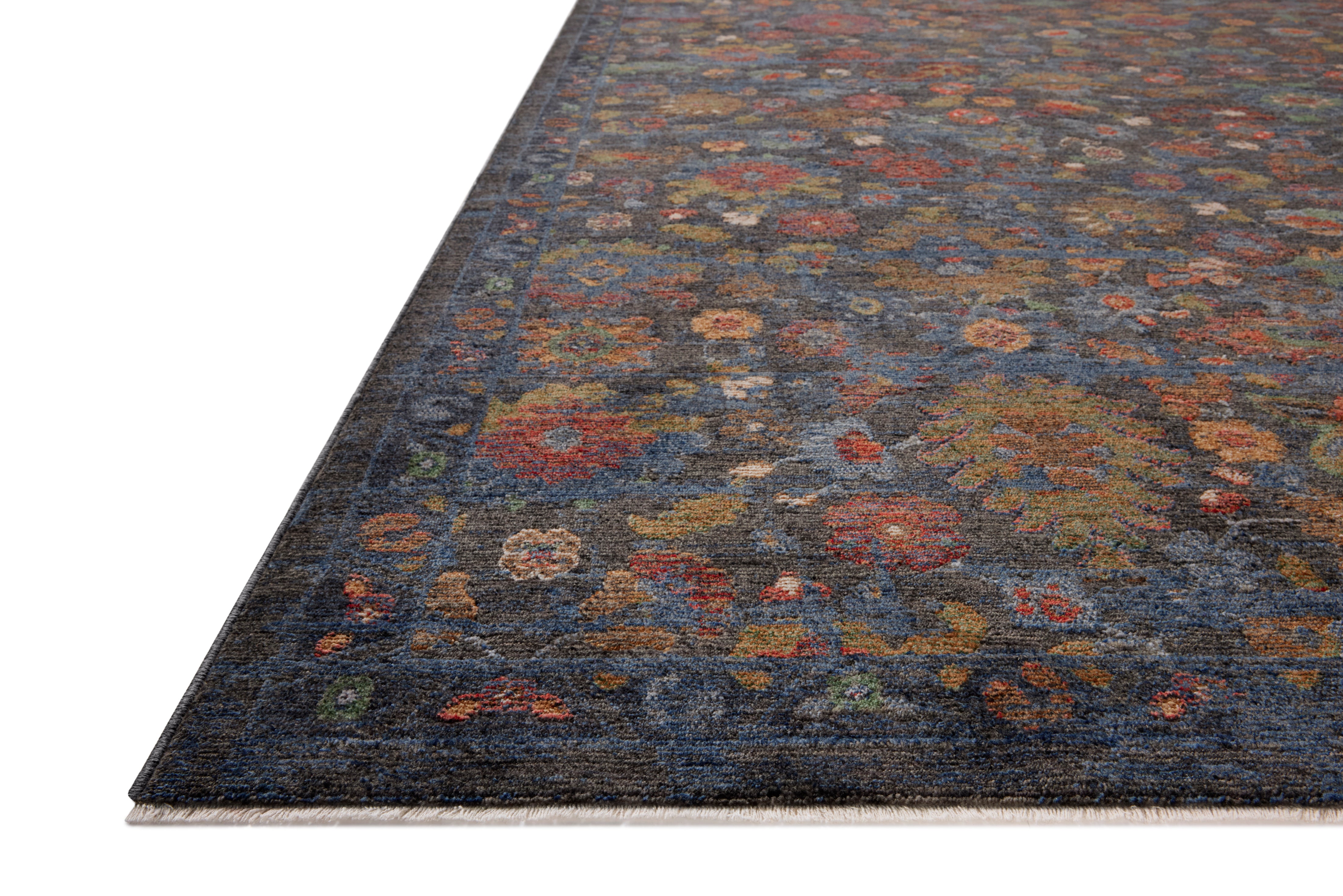 Loloi Winchester Sapphire / Multi Rug RUGS - synthetic Loloi 18" x 18"