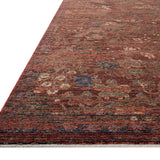 Loloi Winchester Ruby / Mushroom Rug RUGS - synthetic Loloi 18" x 18"