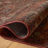 Loloi Winchester Ruby / Mushroom Rug RUGS - synthetic Loloi 18" x 18"