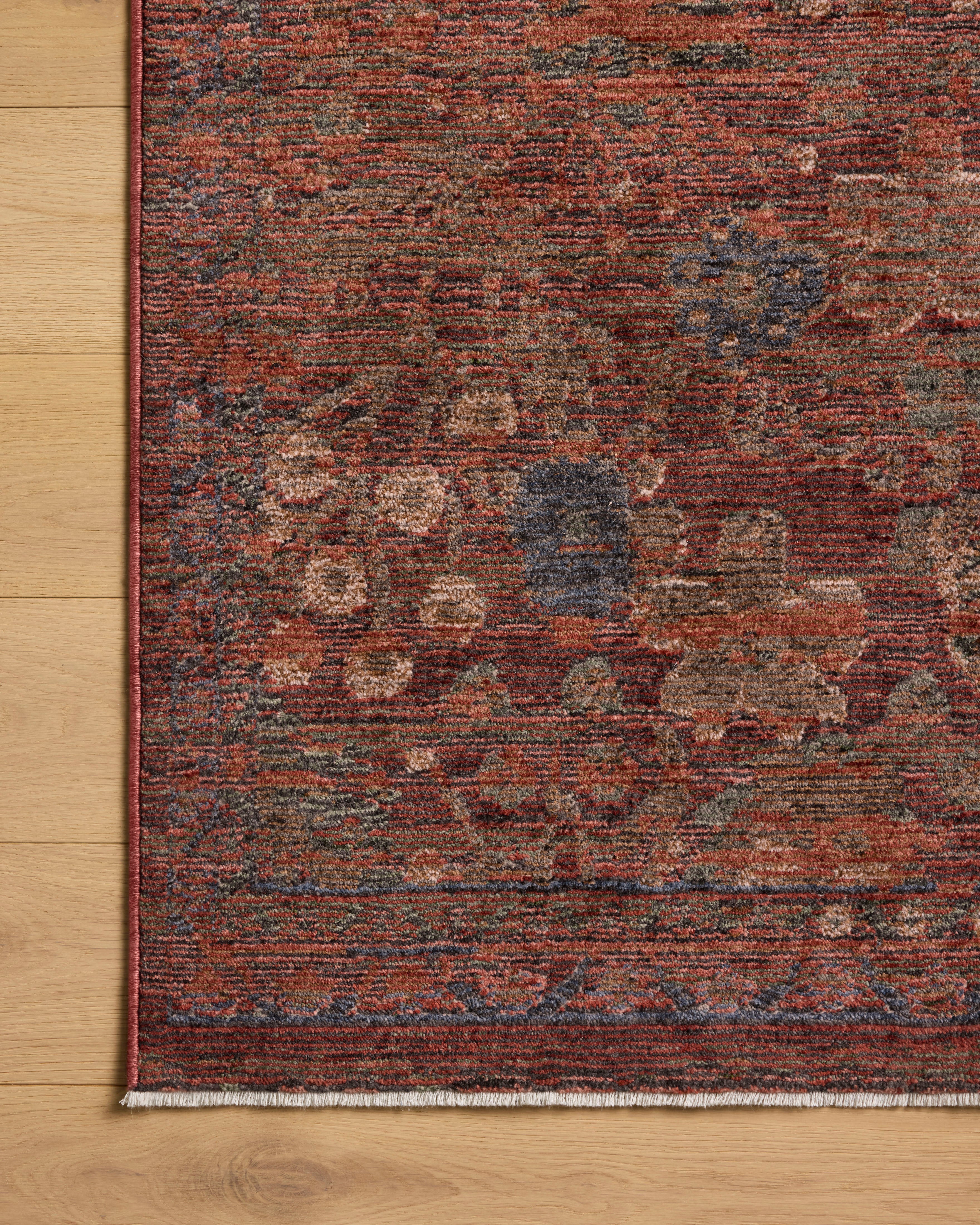 Loloi Winchester Ruby / Mushroom Rug RUGS - synthetic Loloi