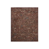 Loloi Winchester Ruby / Mushroom Rug RUGS - synthetic Loloi 18" x 18"