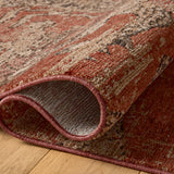 Loloi Winchester Brick / Beige Rug RUGS - synthetic Loloi