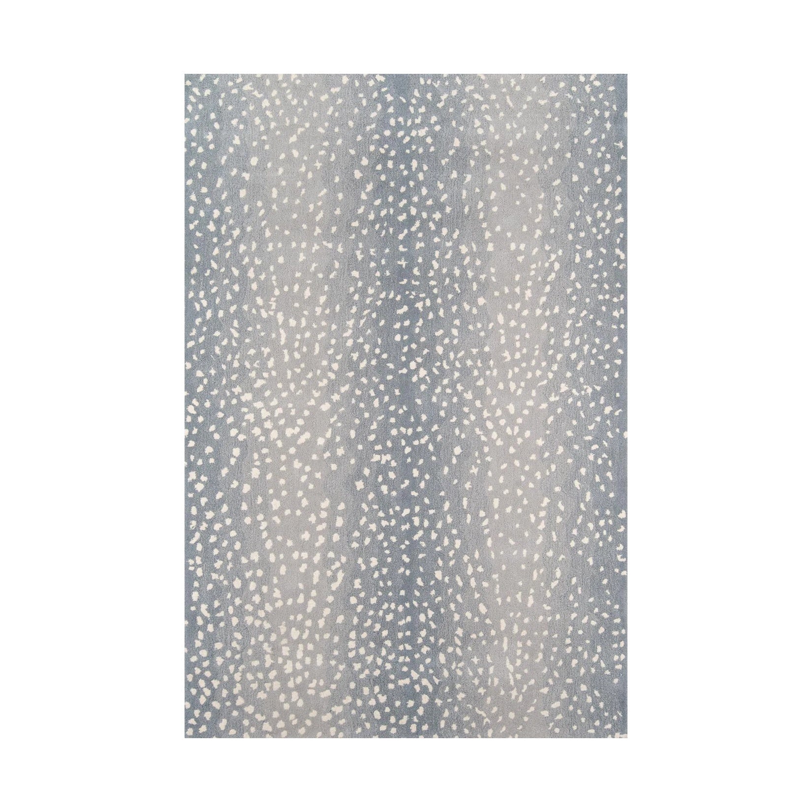 Woodland Antelope Hand Tufted Wool Area Rug RUGS - wool Momeni Blue 2' x 3'