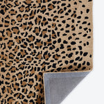 Woodland Leopard Hand Tufted Wool Area Rug RUGS - wool Momeni