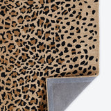Woodland Leopard Hand Tufted Wool Area Rug RUGS - wool Momeni