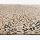 Woodland Leopard Hand Tufted Wool Area Rug RUGS - wool Momeni