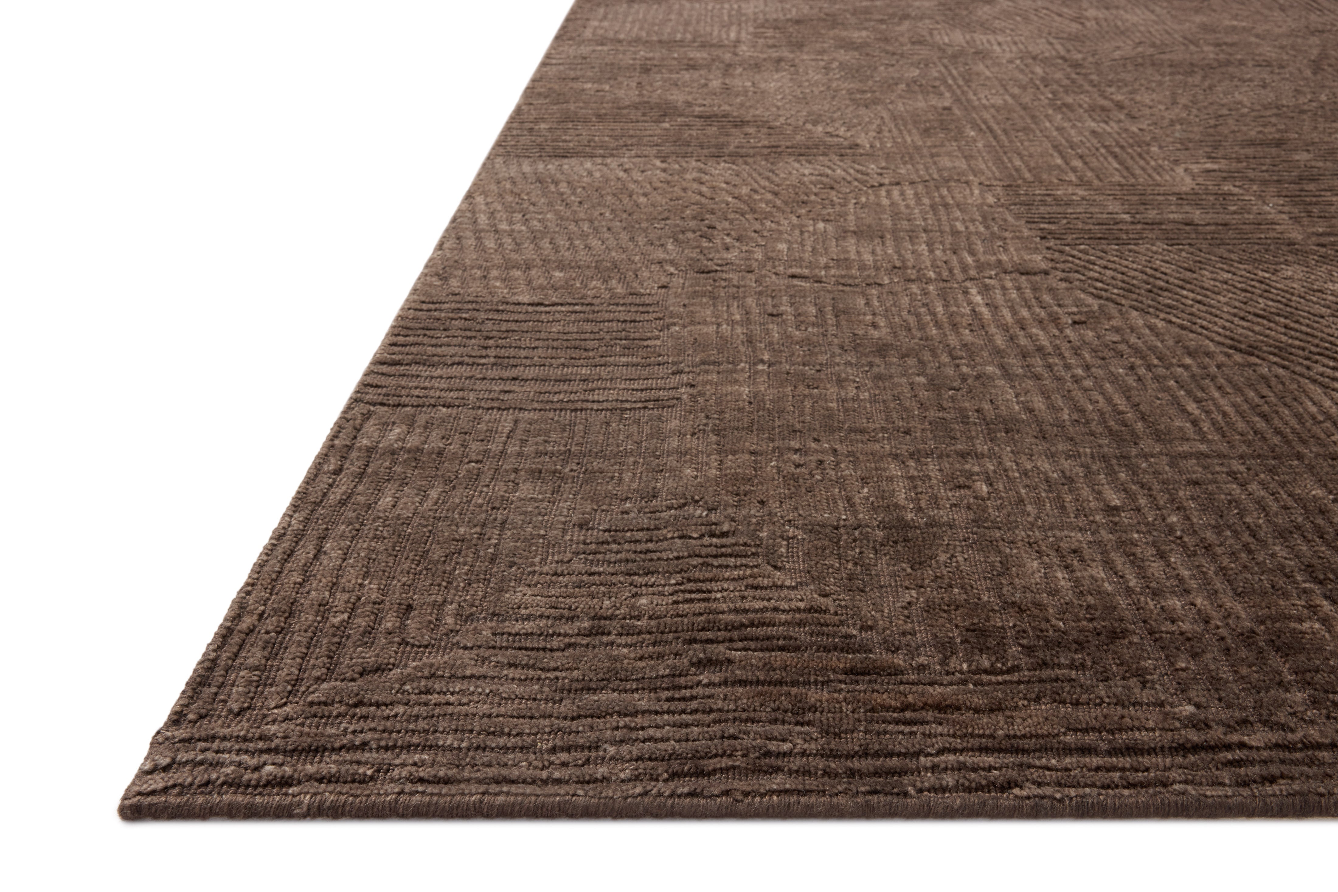 Loloi Woods Bark Rug, 18" x 18" Sample – view 2