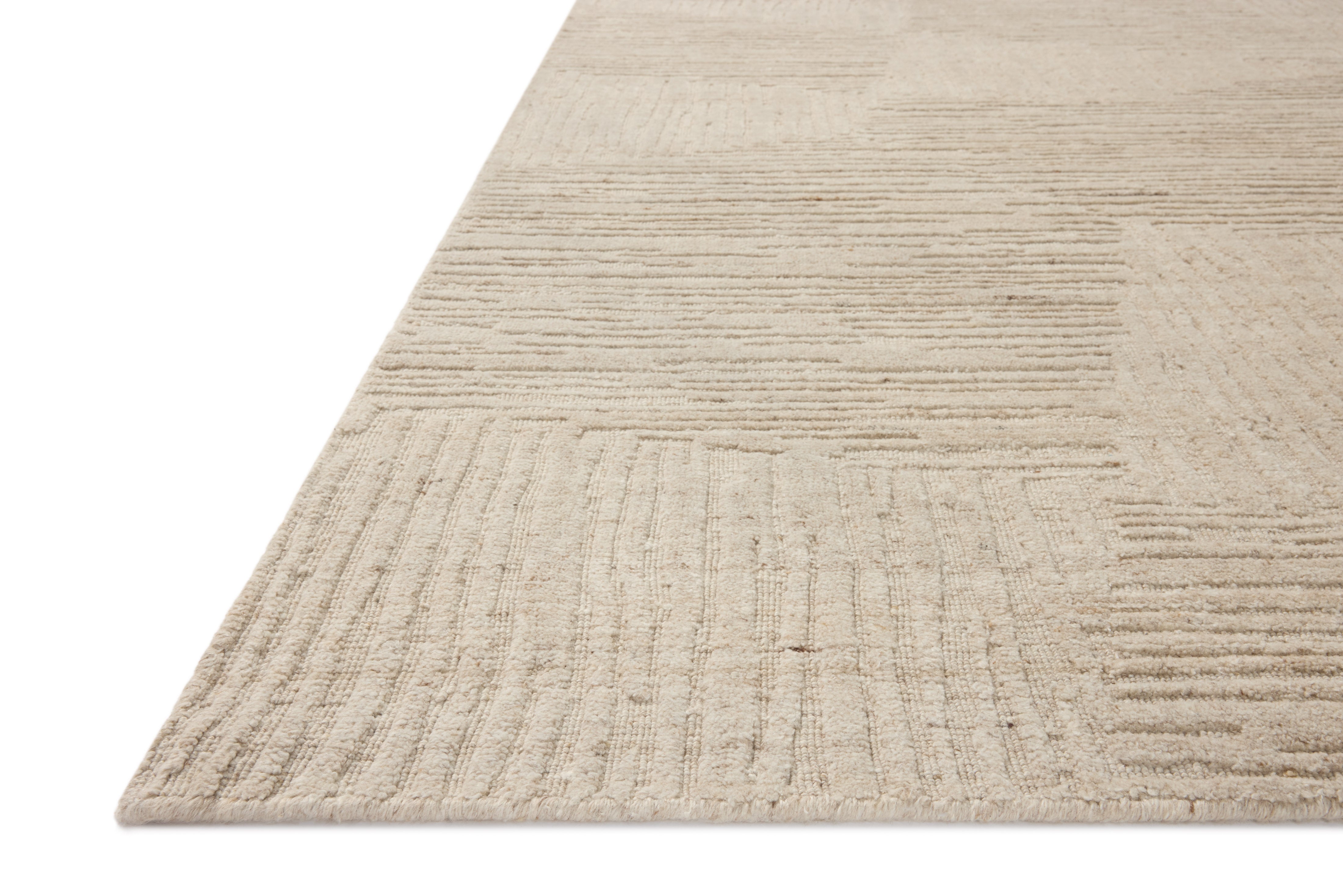 Loloi Woods Bone Rug, 18" x 18" Sample – view 2