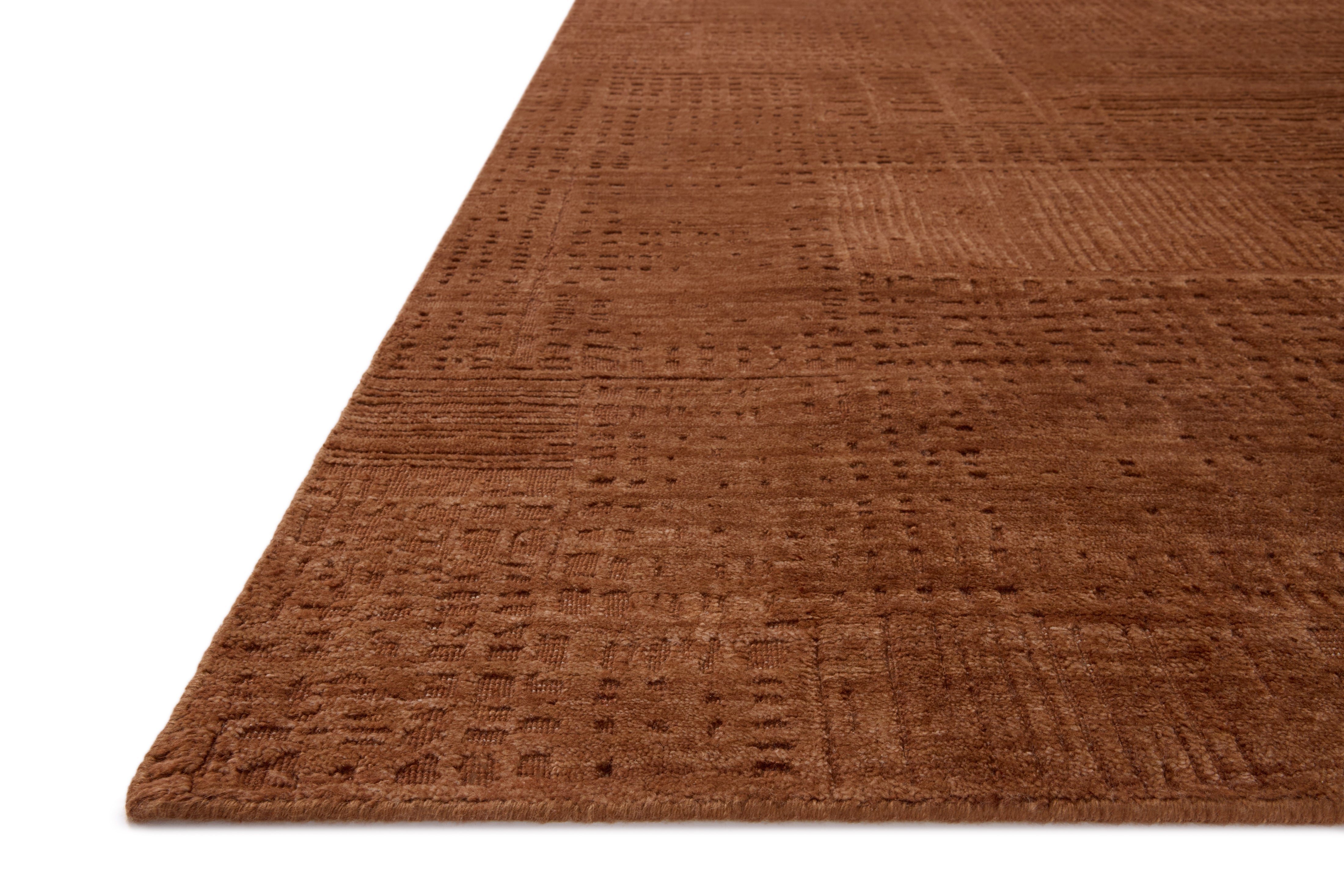 Loloi Woods Spice Rug, 18" x 18" Sample – view 2