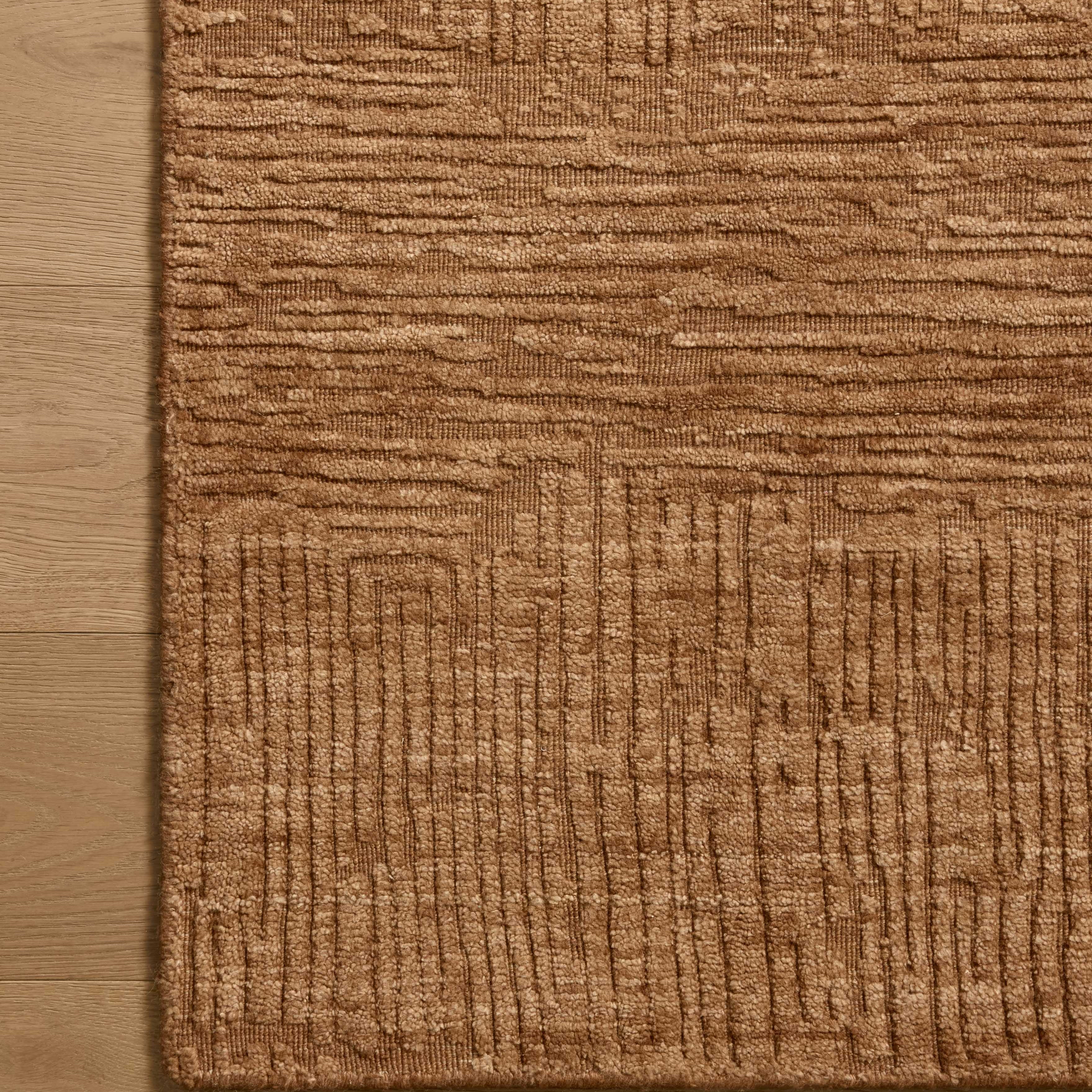 Loloi Woods Camel Rug RUGS - wool Loloi