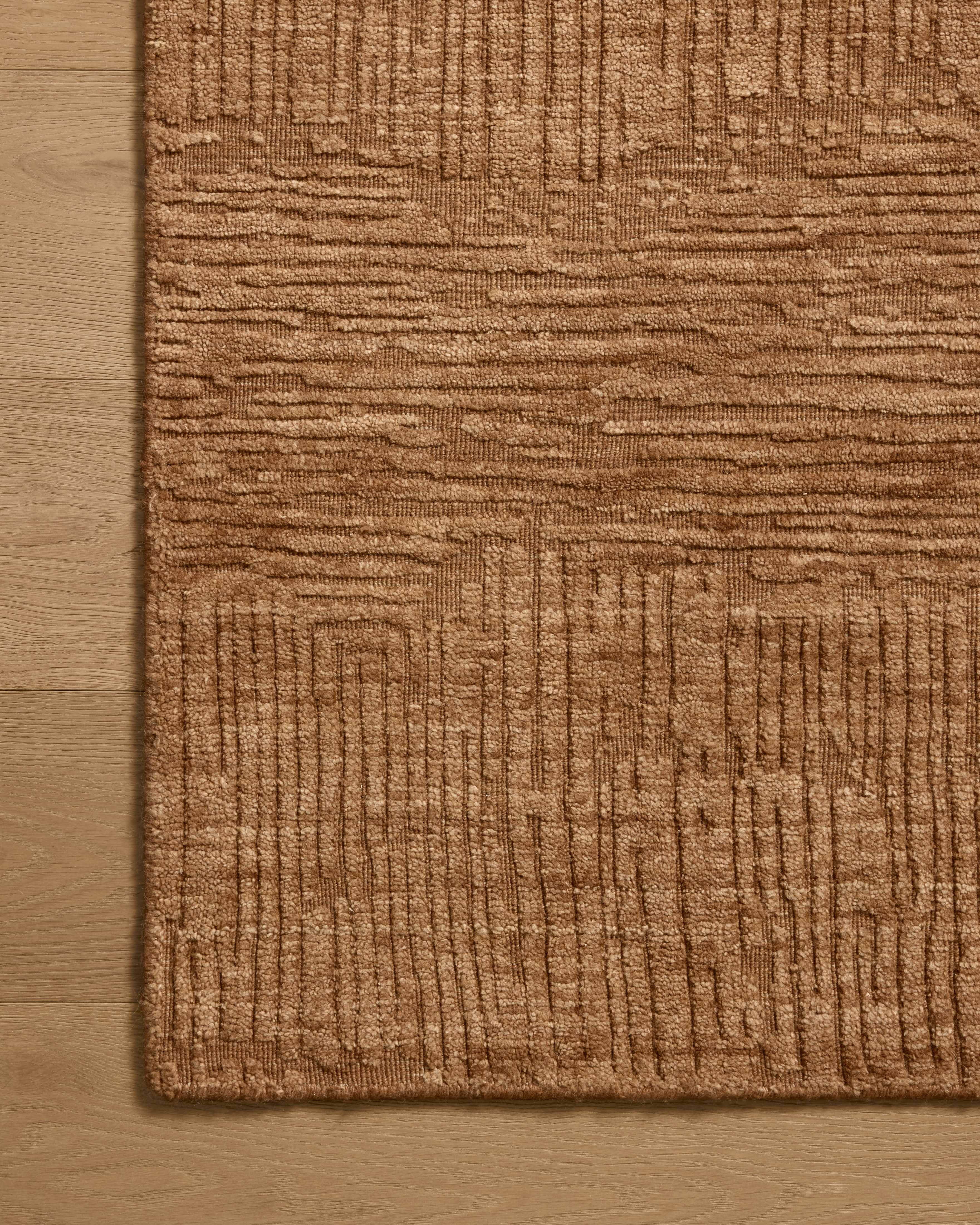 Loloi Woods Camel Rug RUGS - wool Loloi