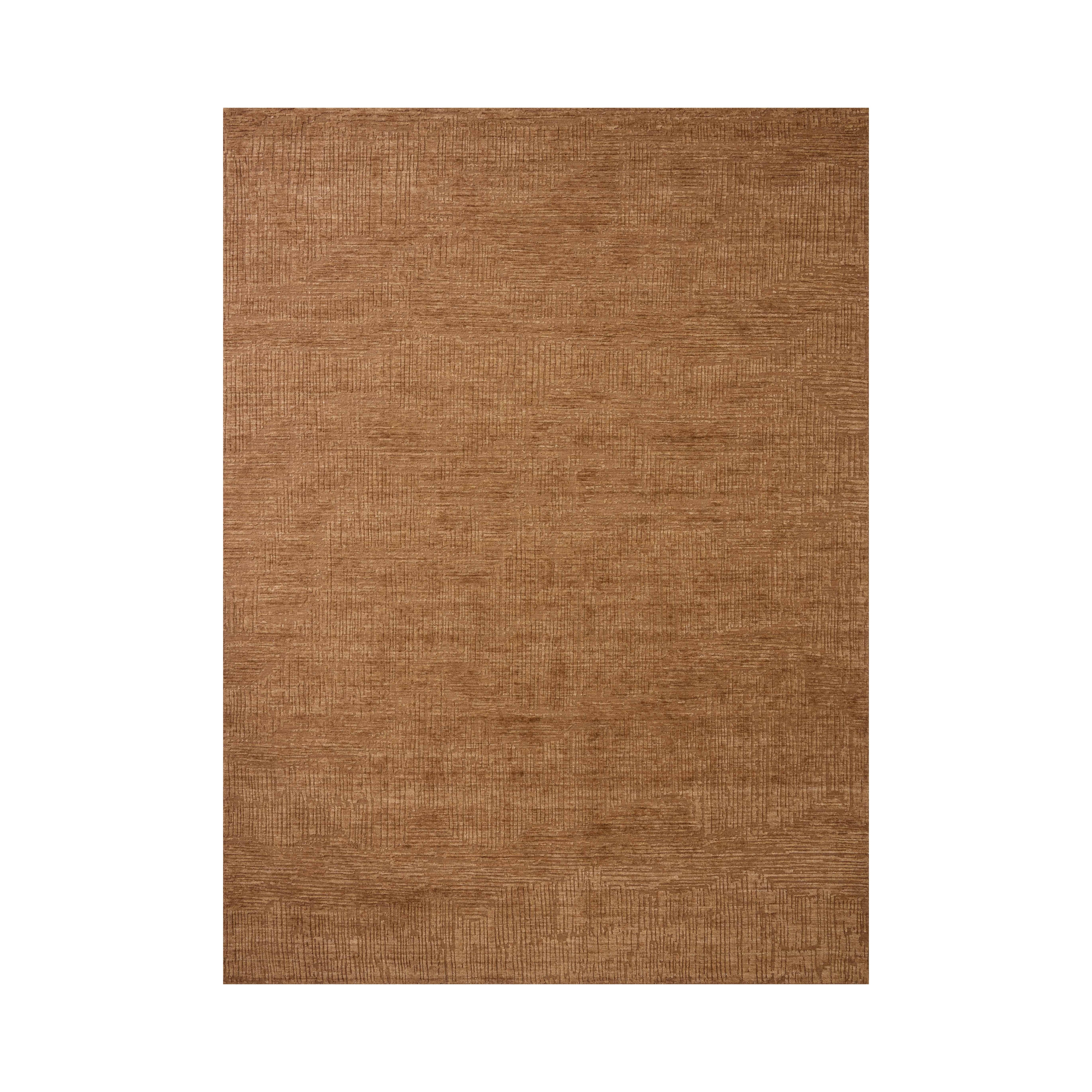 Loloi Woods Camel Rug, 18" x 18" Sample