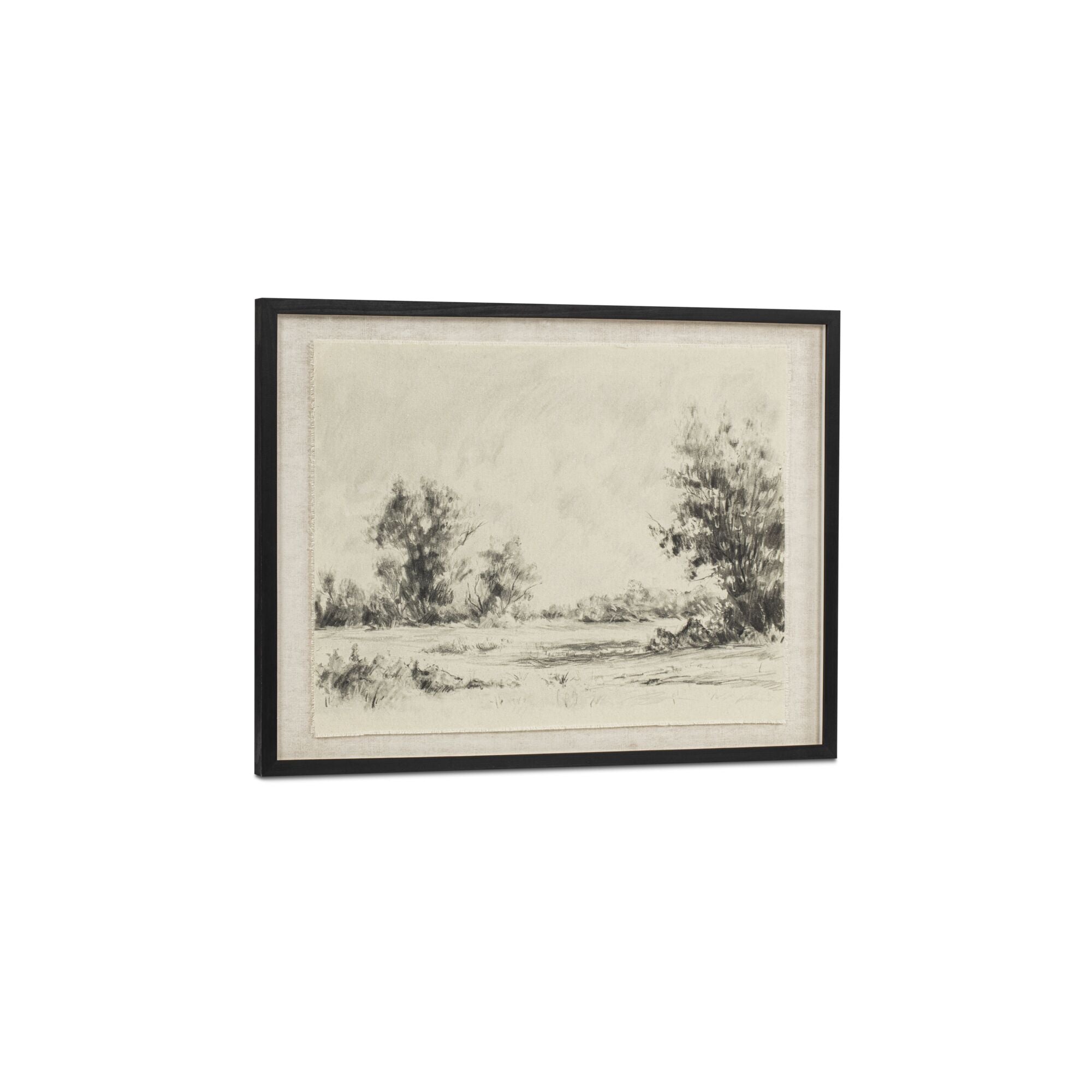 IN STORE - Briar Framed Print On Linen IN STORE - art Moe's Furniture