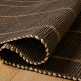 Leanne Ford x Loloi Weatherstaff Espresso / Natural Rug