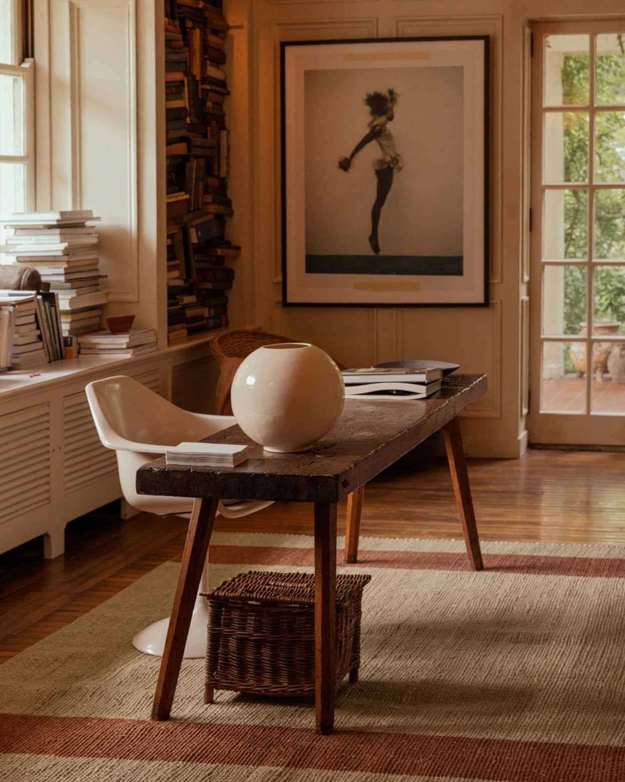 Leanne Ford x Loloi Weatherstaff Natural / Brick Rug RUGS - jute Loloi