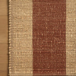 Leanne Ford x Loloi Weatherstaff Natural / Brick Rug RUGS - jute Loloi