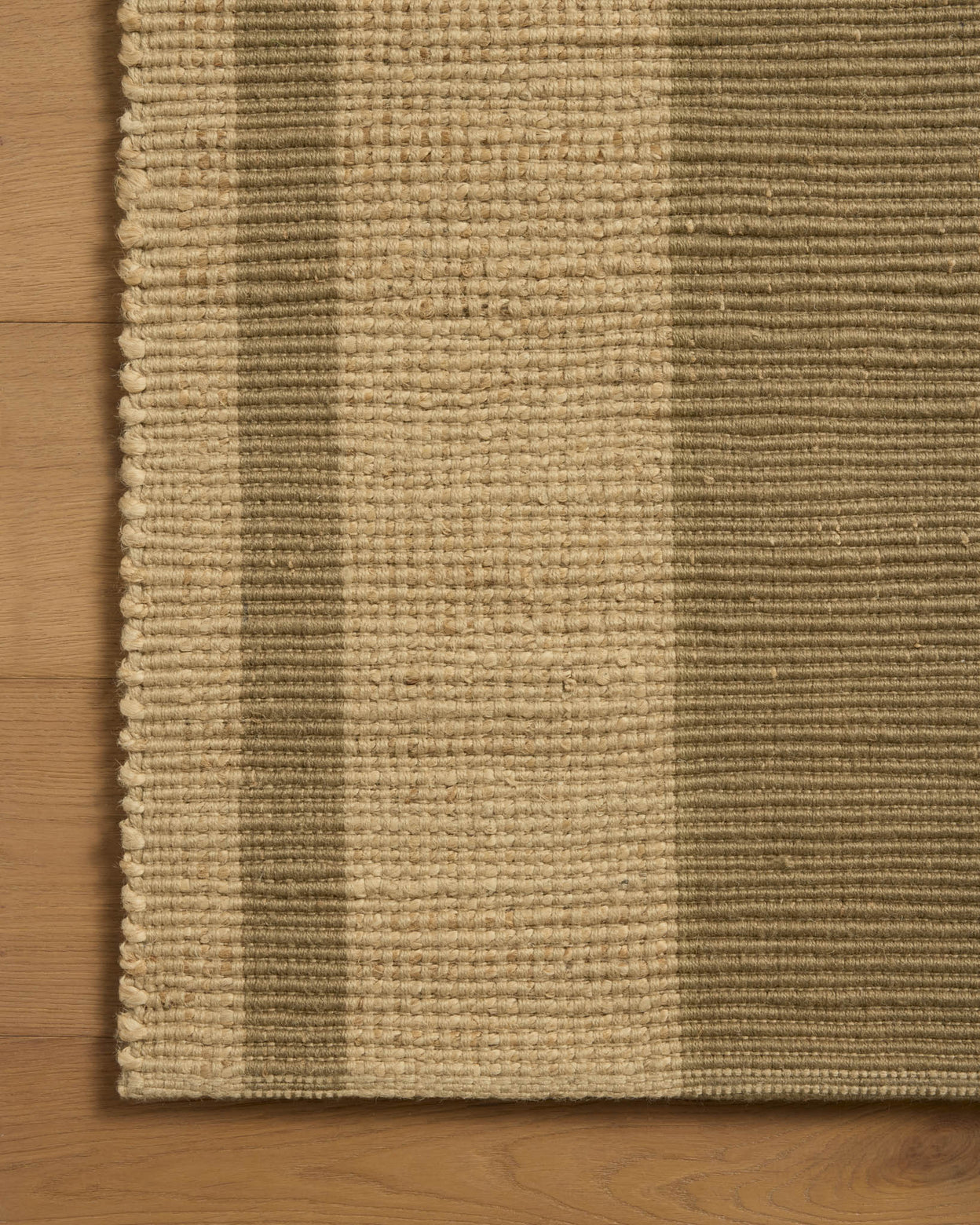 Leanne Ford x Loloi Weatherstaff Natural / Olive Rug RUGS - jute Loloi