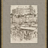 "Etched in History 9" Framed Art Print