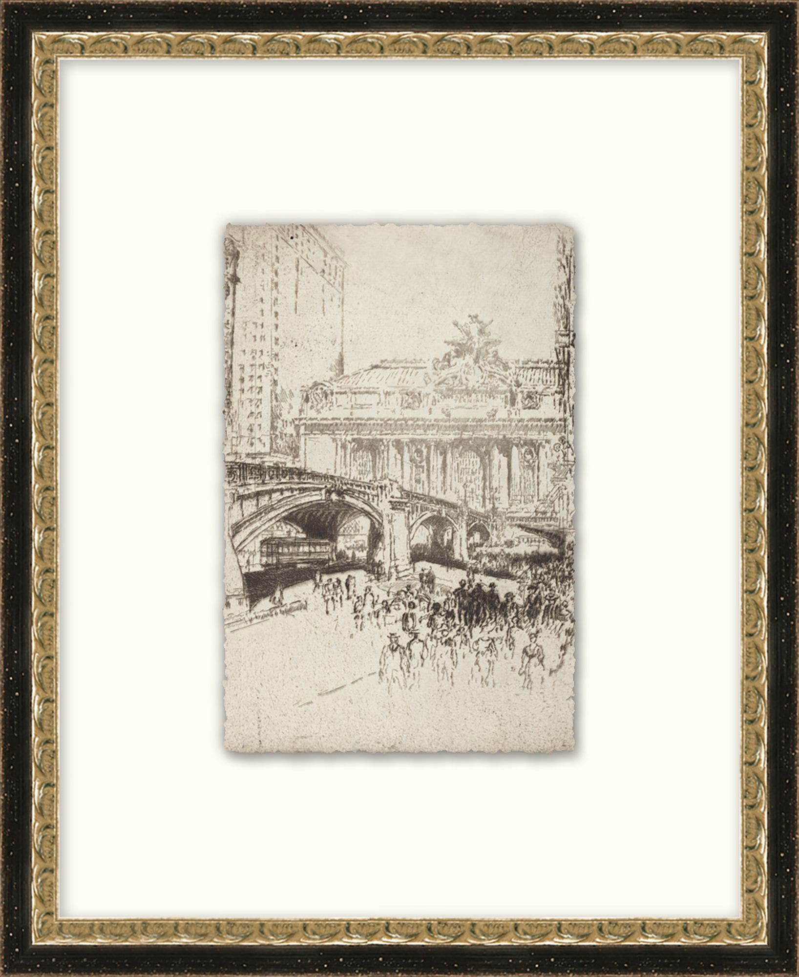 "Etched in History 11" Framed Art Print ARTWORK - framed art Wendover Art Group