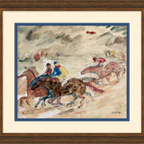 "Show Horse" Framed Art Print