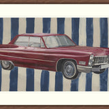 "Cherry Chrome" Framed Art Print