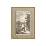 French Country Etching 2 ARTWORK - framed art Wendover Art Group