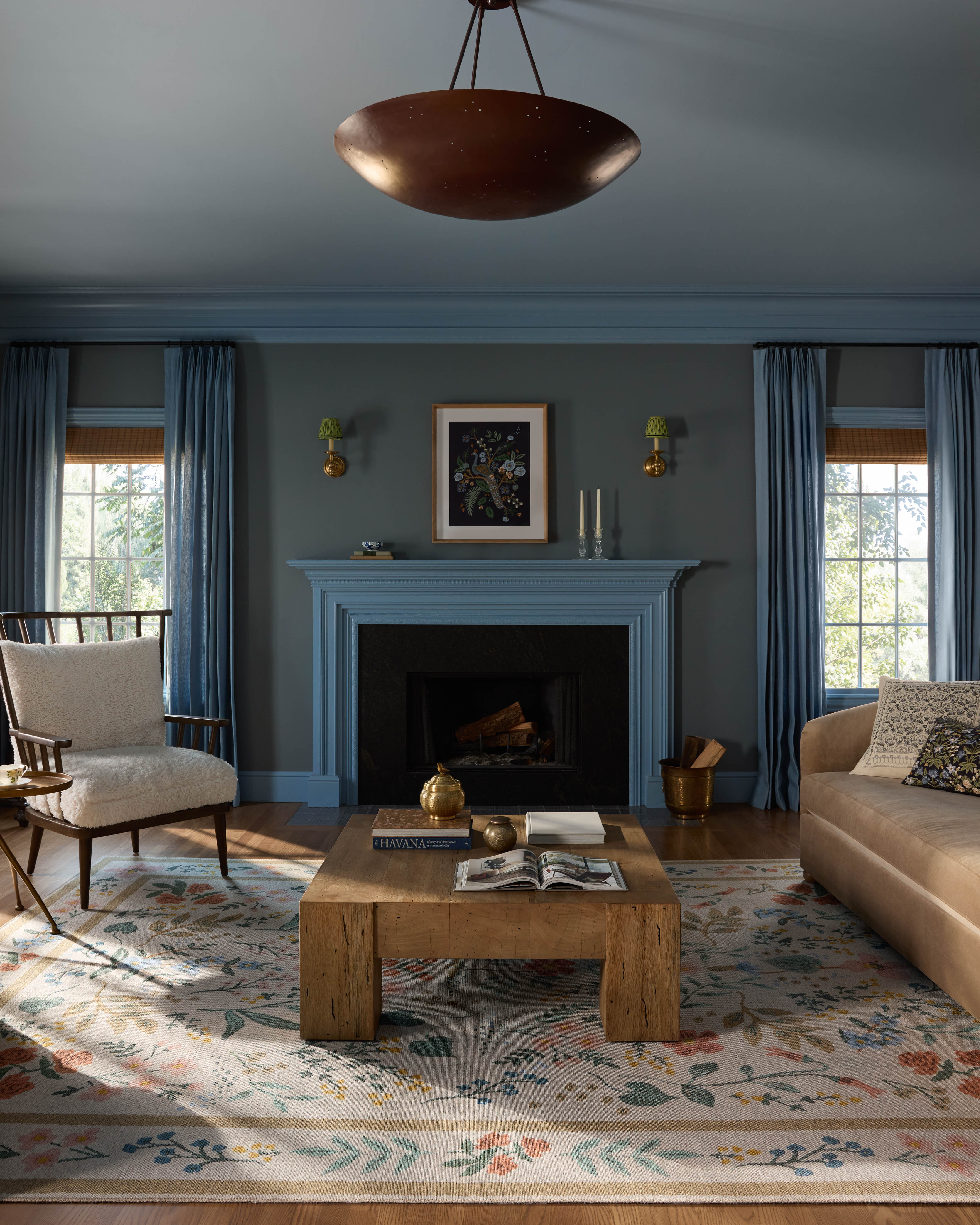 Rifle Paper Co. x Loloi Wildwood Cream Rug RUGS-patterned Loloi