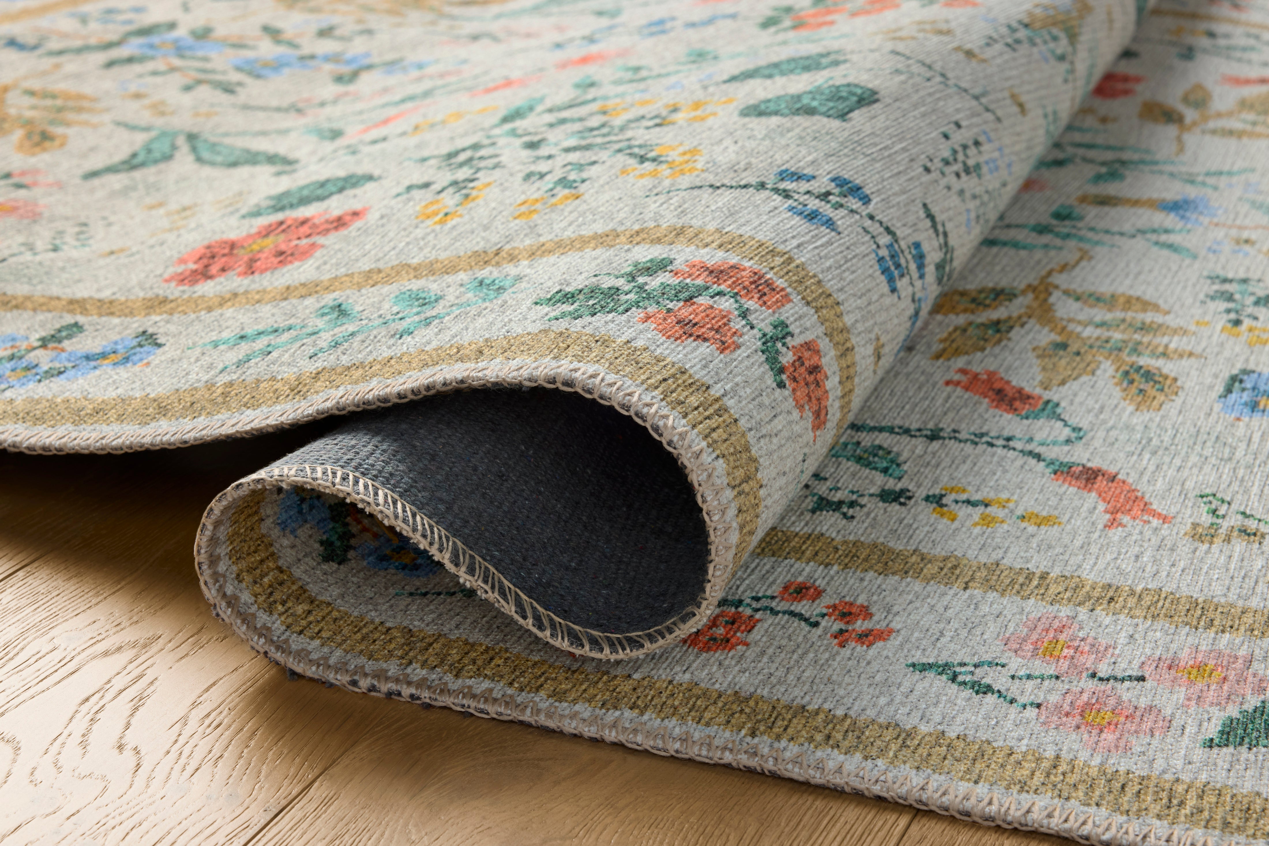 Rifle Paper Co. x Loloi Wildwood Cream Rug RUGS-patterned Loloi